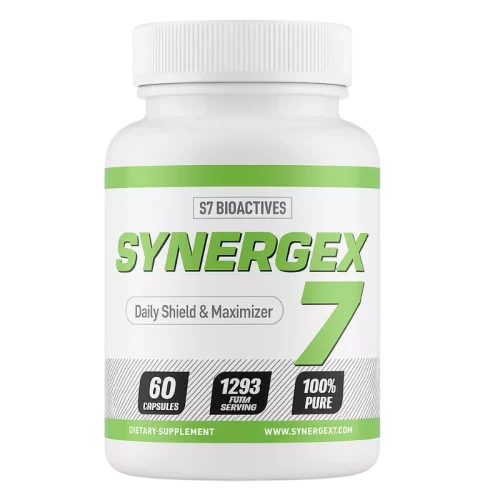 Synergex 7™ – Advanced Male Vitality & Performance Support Formula